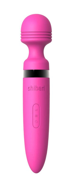 Shibari Deluxe Mega Wireless 28X Vibrating Body Wand - Premium Silicone Pleasure