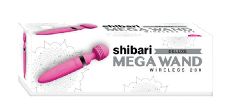 Shibari Deluxe Mega Wireless 28X Pink - - Waterproof Vibrators