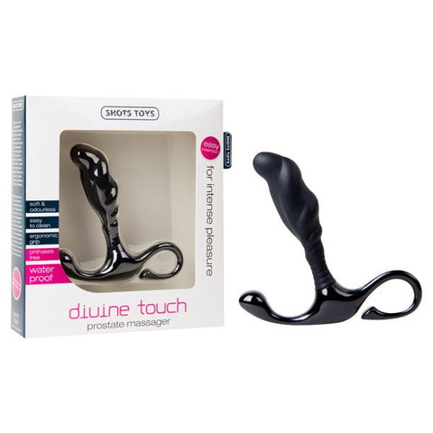 Divine Touch Silicone Prostate Massager by Shots Toys - Prostate Toys
