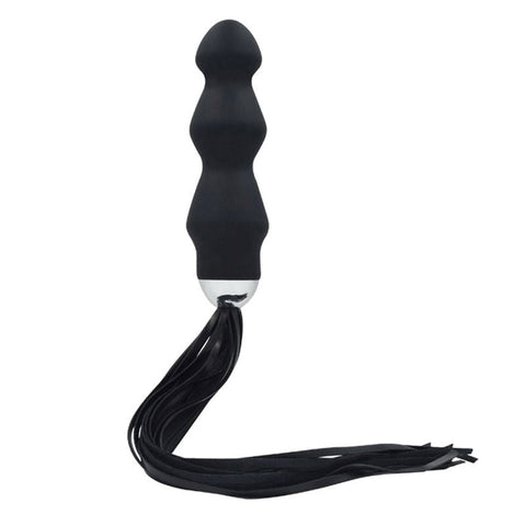 Silicone Anal Bead Whip by BDStyle - Anal Beads and Balls