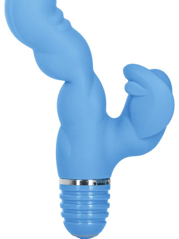 Silicone Bendies Fluttering G Vibrator by CalExotics - Rabbit Vibrators