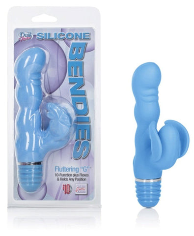 Silicone Bendies Fluttering G Vibrator by CalExotics - Rabbit Vibrators
