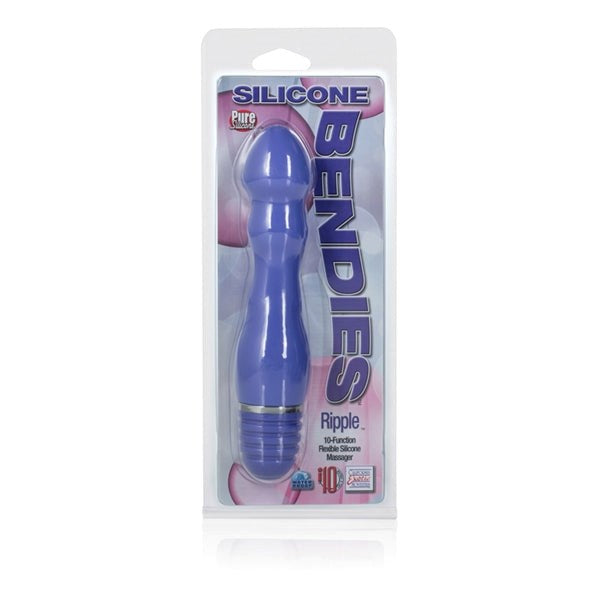 Silicone Bendies Ripple - - G-Spot Vibrators