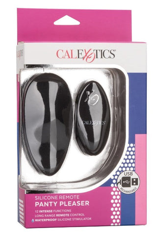 Silicone Remote Panty Pleaser Vibrator by CalExotics - Remote Control Vibrators