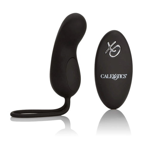 Silicone Remote Rechargeable Curve Vibrator by CalExotics - G-Spot Vibrators