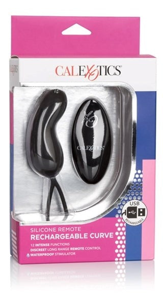 Silicone Remote Rechargeable Curve - - G-Spot Vibrators