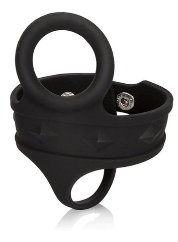 Silicone Tri-Snap Ball Spreader by California Exotics - Ball and Cock Toys