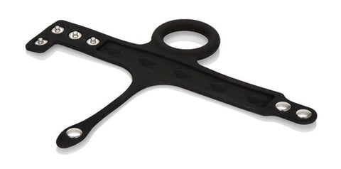 Silicone Tri-Snap Ball Spreader by California Exotics - Ball and Cock Toys
