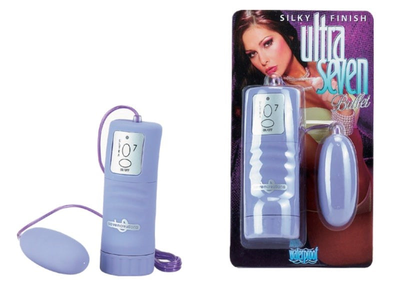 Silky Finish Ultra 7 Bullet - - Remote Control Vibrators