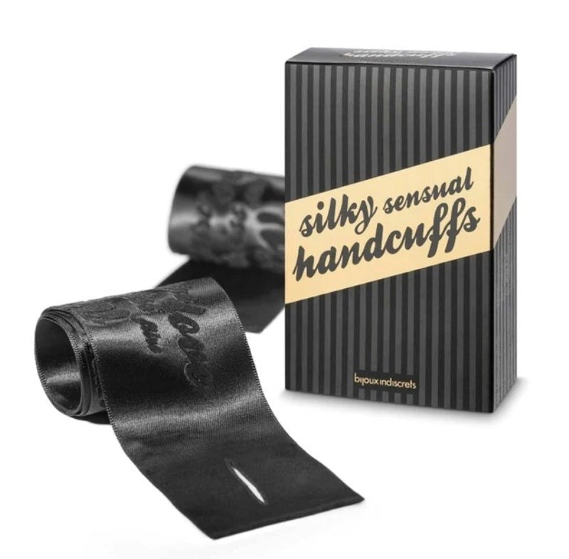 Silky Sensual Handcuffs - - Collars And Cuffs