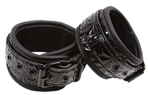 Sinful Black Ankle Cuffs by NS Novelties - Cuffs and Restraints
