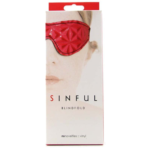 Sinful Blindfold Bondage Blindfold by NS Novelties - Masks And Blindfolds
