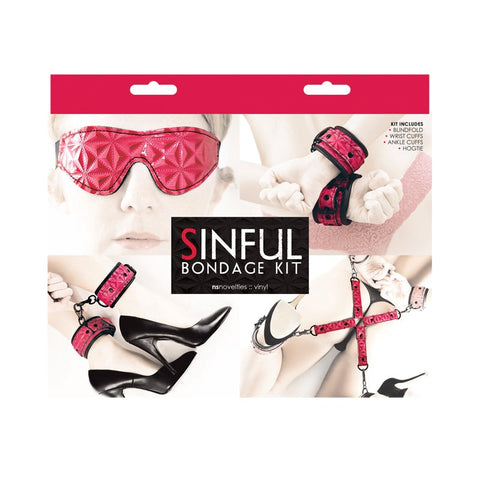Sinful Bondage Kit Adjustable by NS Novelties - Bondage Kits