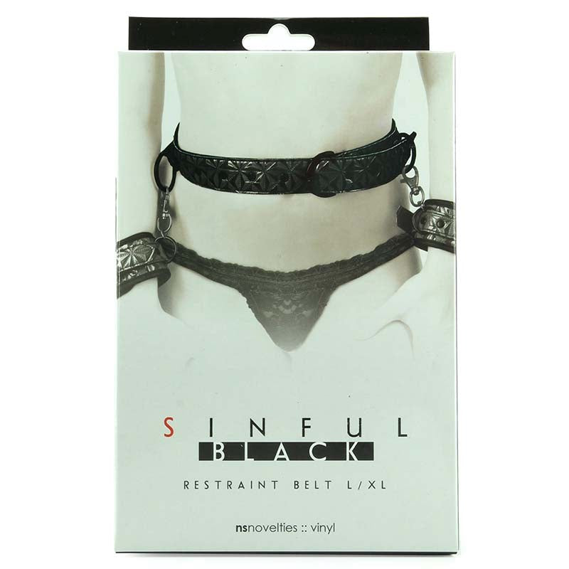 Sinful Restraint Belt Large / Extra Large - - Cuffs And Restraints