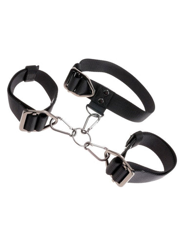 Sir Richards Command BDSM Cuff and Collar Set - Cuffs and Restraints