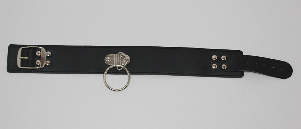 SirN Adjustable Bondage Collar Thick - - Collars And Cuffs