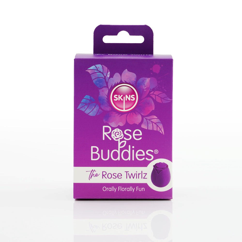 Skins Rose Buddies - The Rose Twirlz - - Finger and Tongue Vibrators