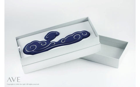 Sky Alto Rabbit Vibrator White Silicone by Ave - Rabbit Vibrators