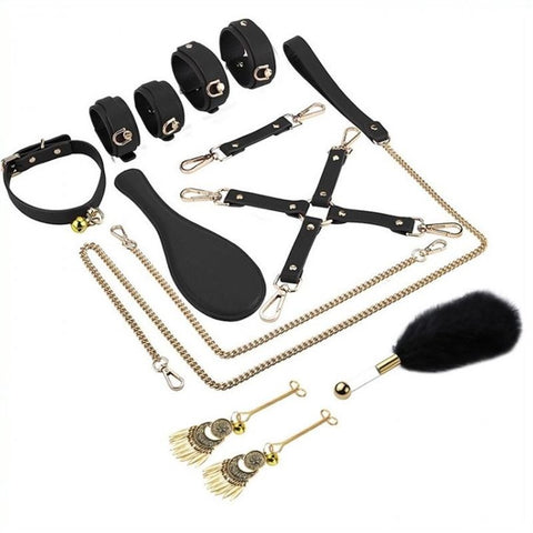 SM Bondage Kit 7 Pieces 121 cm by BDStyle - Bondage Kits