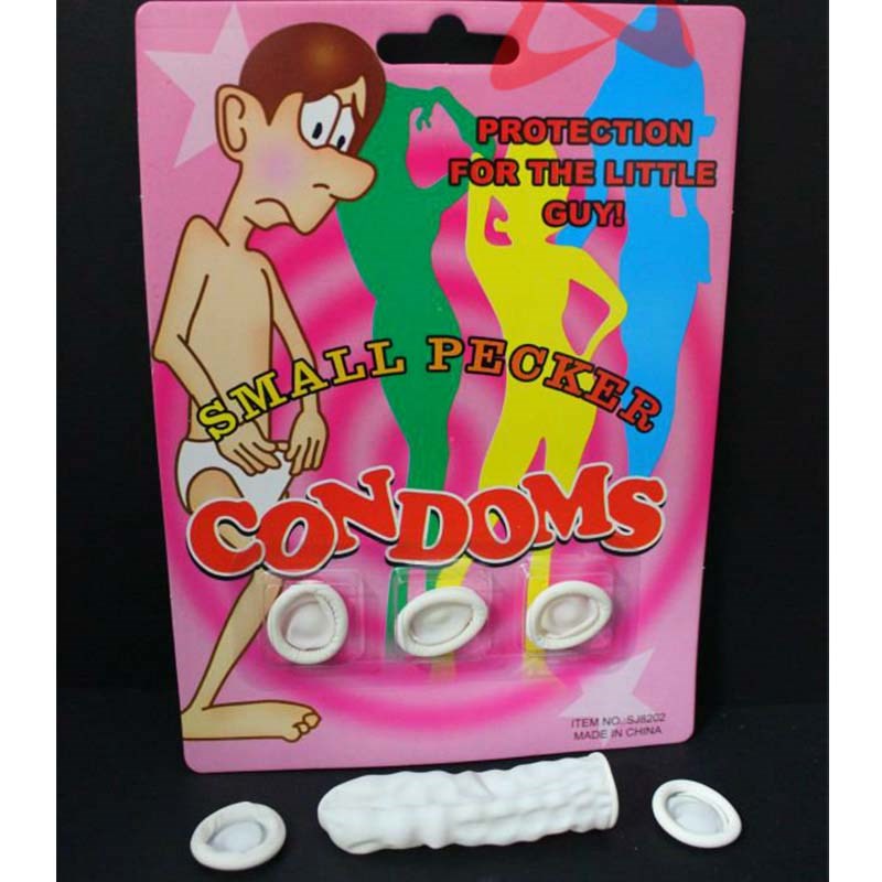 Small Pecker Condoms - - Bachelorette and Bucks