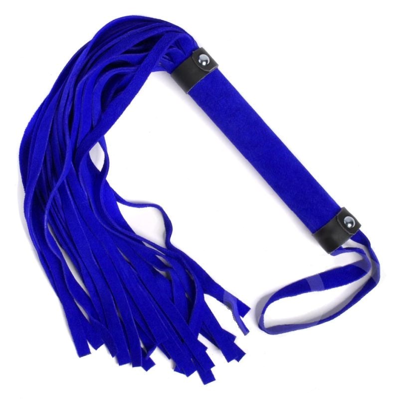 Soft Suede Bondage Flogger - - Whips And Crops