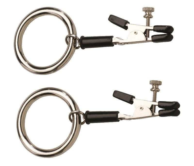 Spartacus Adjustable Bully Ring Clamps - - Breast and Nipple Toys