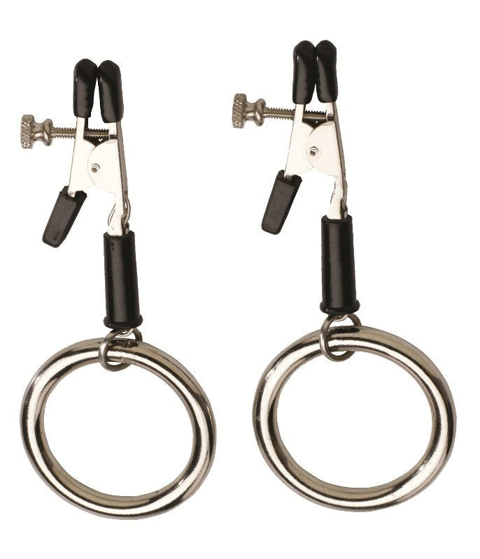 Spartacus Adjustable Bully Ring Clamps - - Breast and Nipple Toys