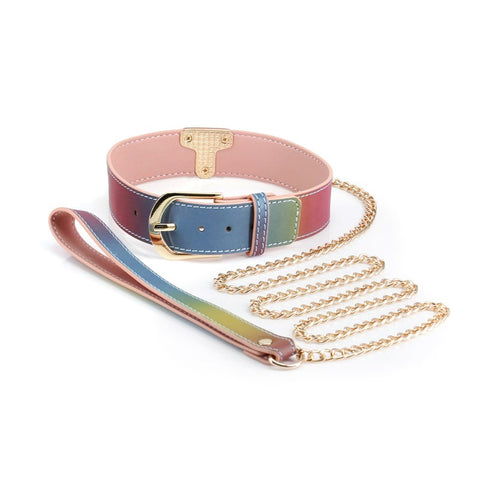 Spectra Bondage Collar and Leash by NS Novelties - Collars and Leads