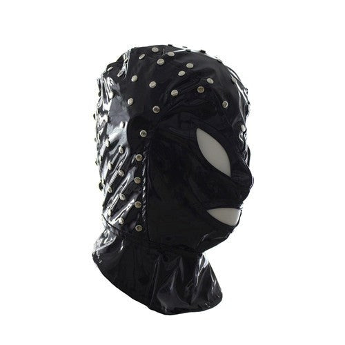 Spikey Studded Hood - - Bondage Hoods