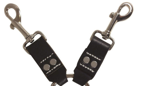 Edge Leather 6 Point Hog Tie by Sportsheets - Spreaders and Hangers