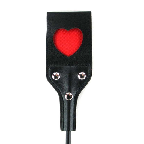 Impressions Heart BDSM Impact Crop by Sportsheets - Whips And Crops
