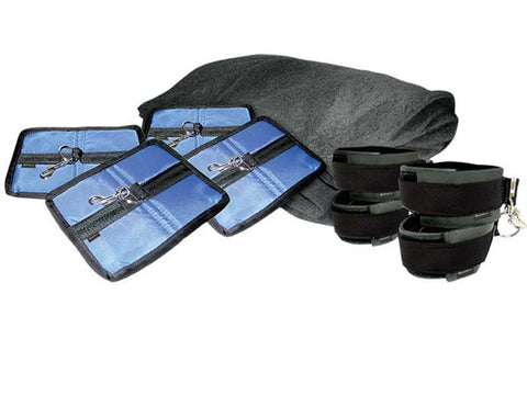 King Size Bed Sheet Cuff & Pad Set by Sportsheets - Cuffs and Restraints