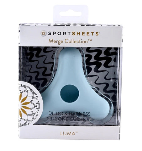 Luma Dildo and Harness Silicone Cushion by Sportsheets - Realistic Dildos