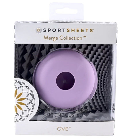 Ove Dildo and Harness Silicone Cushion by Sportsheets - Realistic Dildos