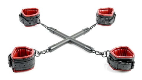 Saffron Bondage Hog Tie and Cuffs Set by Sportsheets - Cuffs and Restraints
