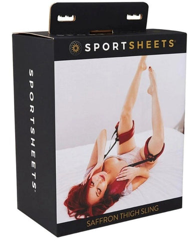 Saffron Thigh Bondage Sling by Sportsheets - Spreaders and Hangers
