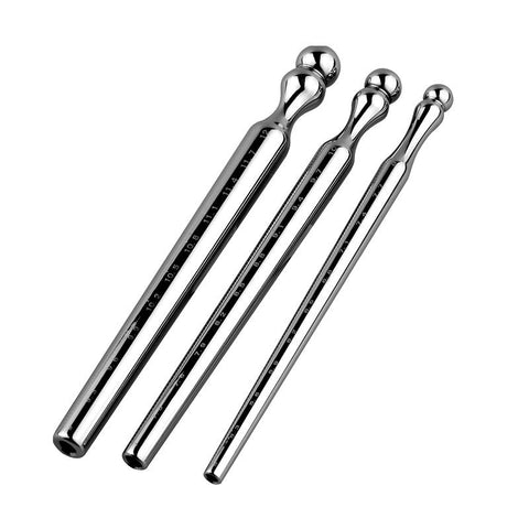 Stainless Steel Hollow Dilator Urethra by BDStyle - Penis Plugs