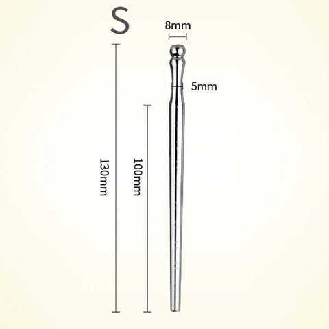 Stainless Steel Hollow Dilator Urethra by BDStyle - Penis Plugs