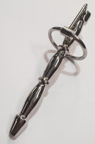 Stark Penis Plug and Glans Ring by Hell's Couture - Penis Plugs