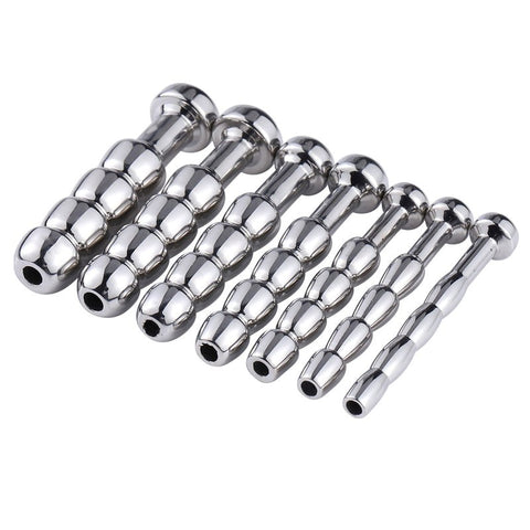 Steel 4 Balls Urethral Catheter by BDStyle - Penis Plugs