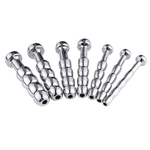 Steel 4 Balls Urethral Catheter by BDStyle - Penis Plugs
