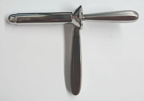 Steel Anal Scope Clinical Fetish Toy by Hell's Couture - Dental and Clinical