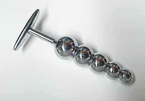 Steel Thai Beads Anal Beads by Hell's Couture - Anal Beads and Balls