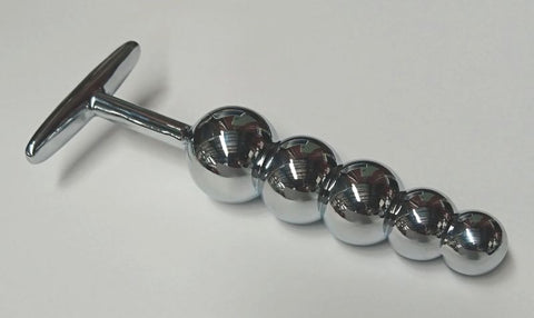Steel Thai Beads Anal Beads by Hell's Couture - Anal Beads and Balls