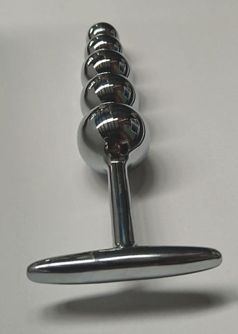Steel Thai Beads Anal Beads by Hell's Couture - Anal Beads and Balls