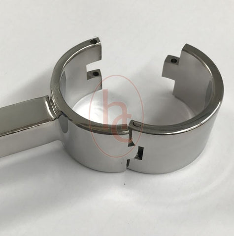 Steel Wrist Spreaders 40 mm by Hell's Couture - Spreaders and Hangers