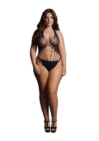 Strappy Lace Teddy Babydoll Lingerie by Shots Toys - Babydolls and Chemises