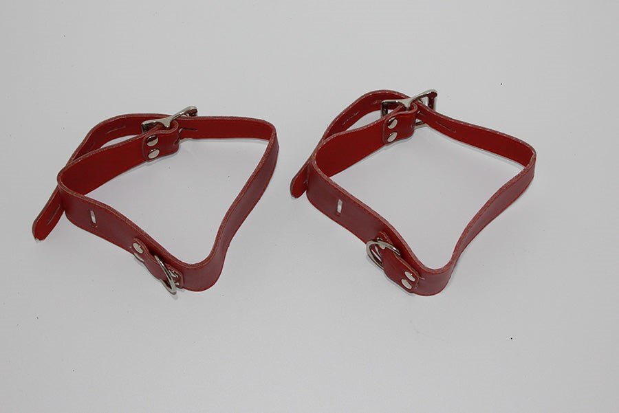 Strict Leather Wrist/Ankle Restraints with O-Ring - - Cuffs And Restraints