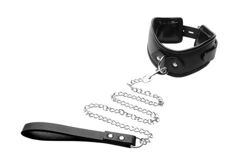 Padded Locking Posture Collar by XR Brands - Collars and Leads