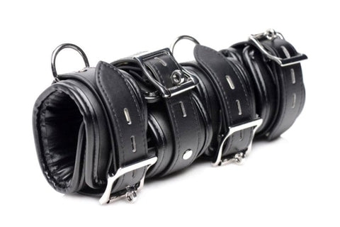 Slave Bondage Shackle Restraints Set by XR Brands - Cuffs and Restraints